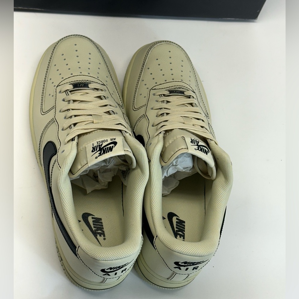 Nike Men's Air Force 1 '07 Shoes Tan / Brown - Picture 3 of 7